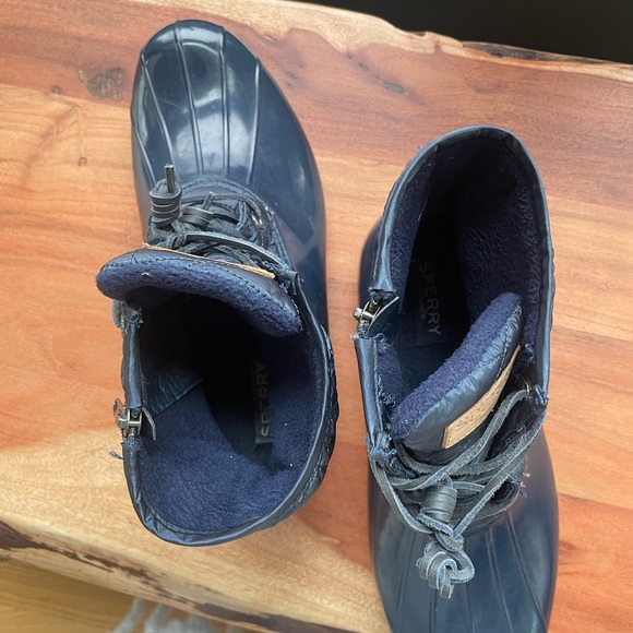 Sperry Duck Boots Blue size 10 - Picture 7 of 7
